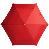 Складной зонт Alu Drop, 3 сложения, механический, красный